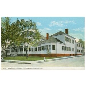 Mary Washington Hospital Fredericksburg Virginia Postcard